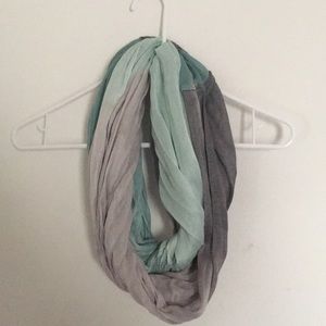 Ombré infinity scarf